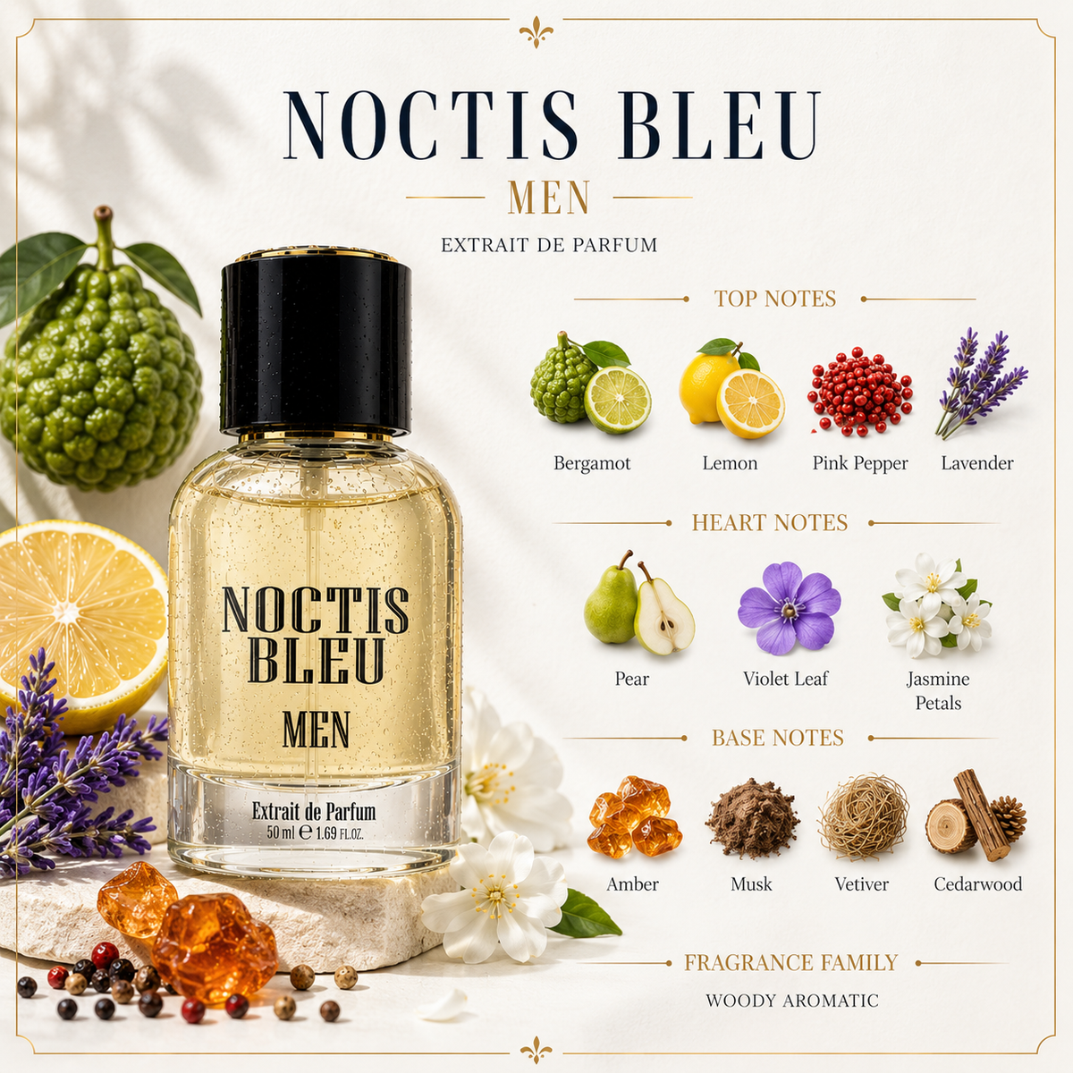 NOCTIS BLEU MEN PERFUME