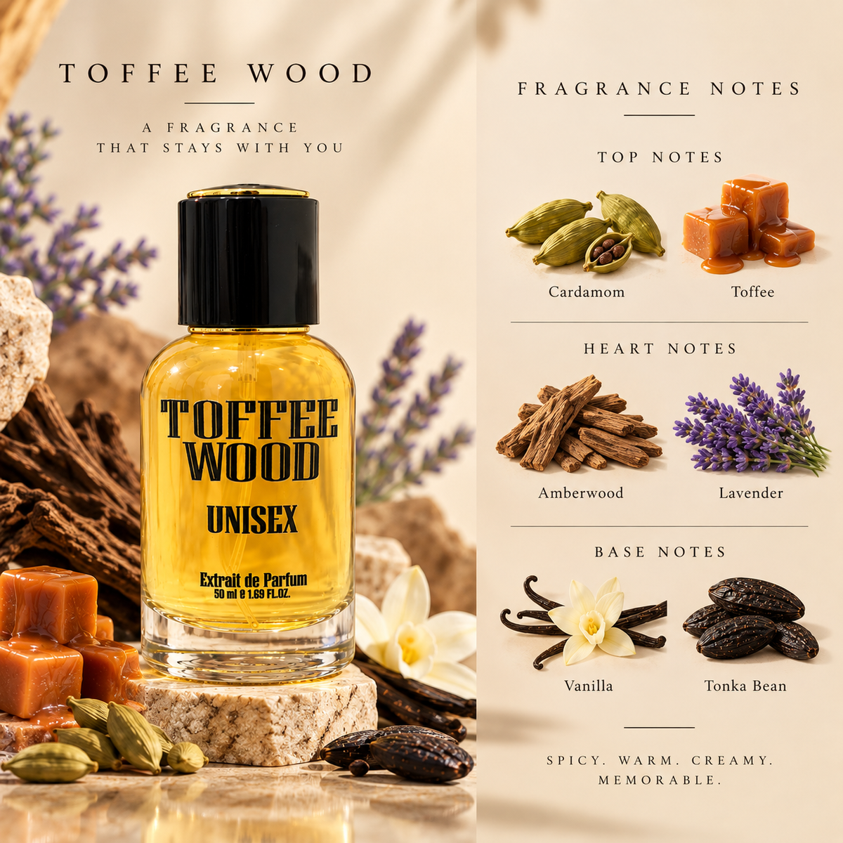TOFFEE WOOD UNISEX PERFUME