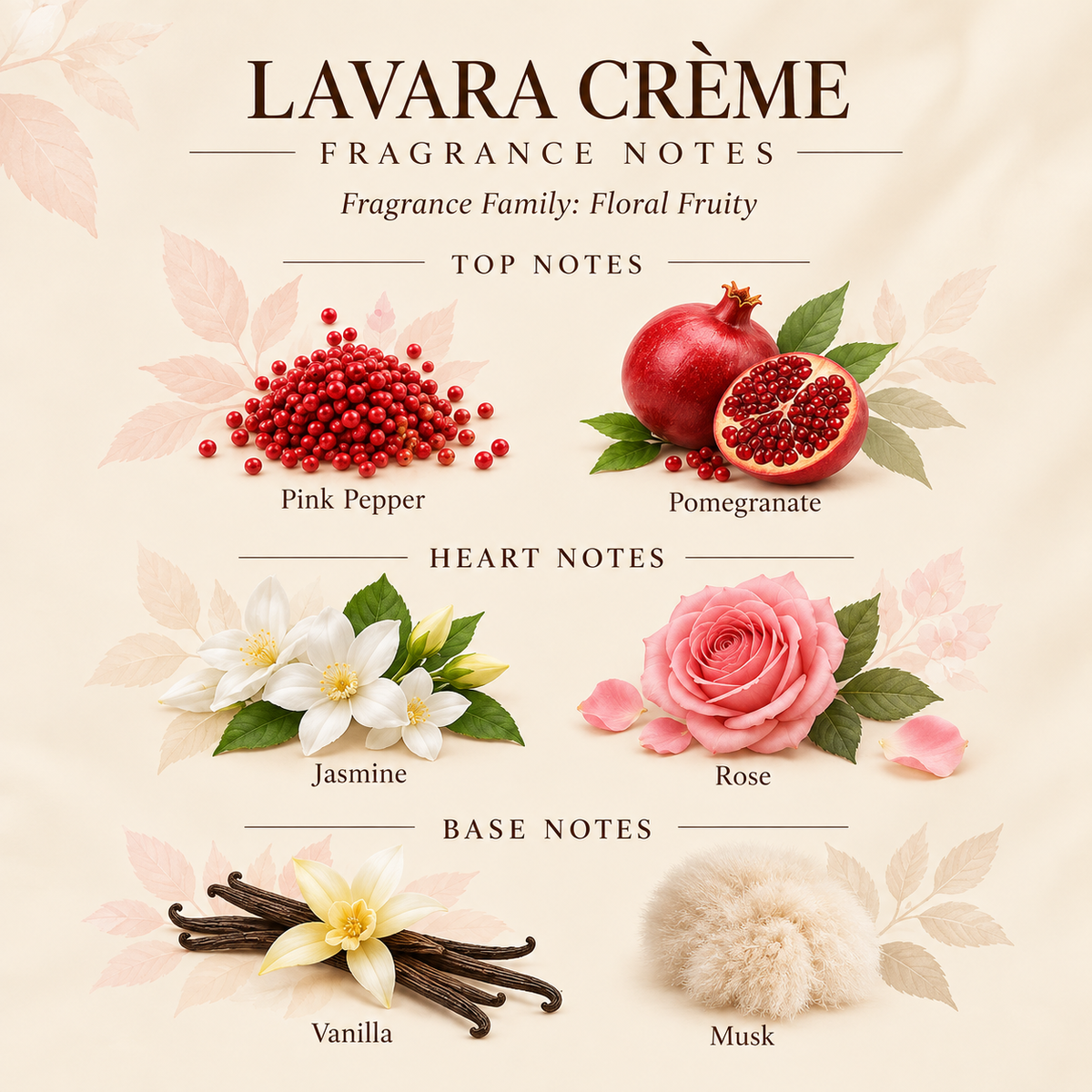 LAVARA CREME WOMEN PERFUME